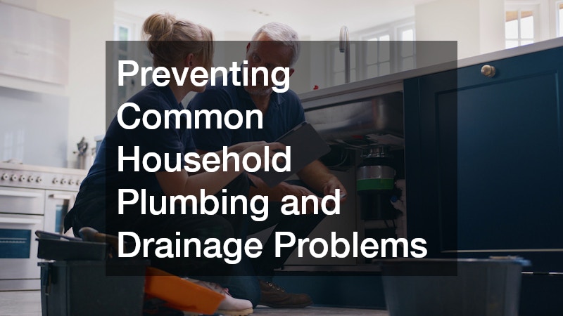 Preventing Common Household Plumbing and Drainage Problems